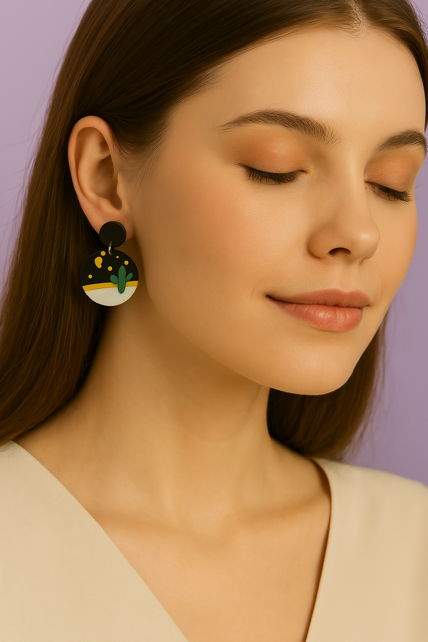 Desert Moonrise | Earring