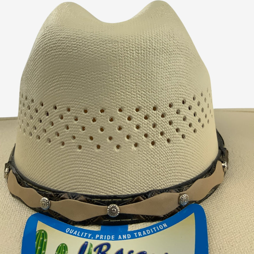 Kids Cream Shantung Western — Ventilated Crown, Concho Band | Hats
