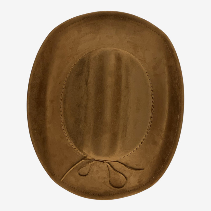 Western Cowboy Hat — Faux Suede, Braided Band | Hats