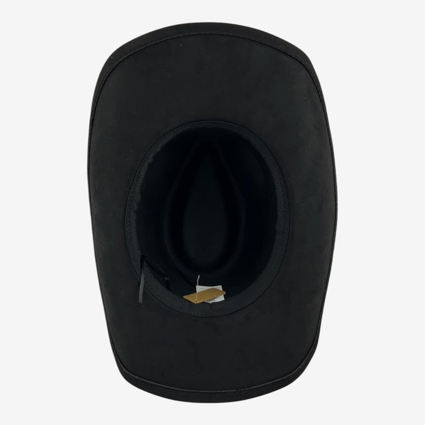 Faux Suede Cowboy Hat with Western Star Concho Band | Hats