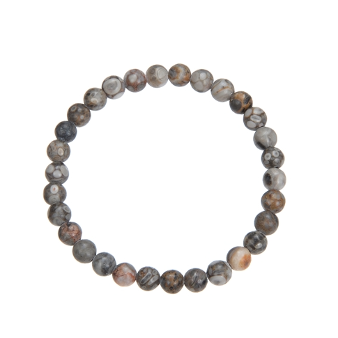 Sesame Jasper (Dark Kiwi)| Bracelet