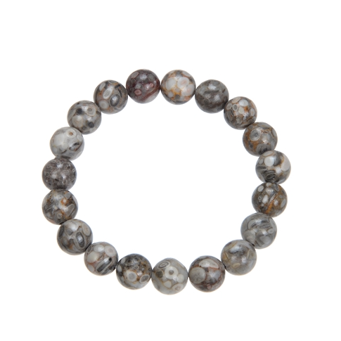 Sesame Jasper (Dark Kiwi)| Bracelet