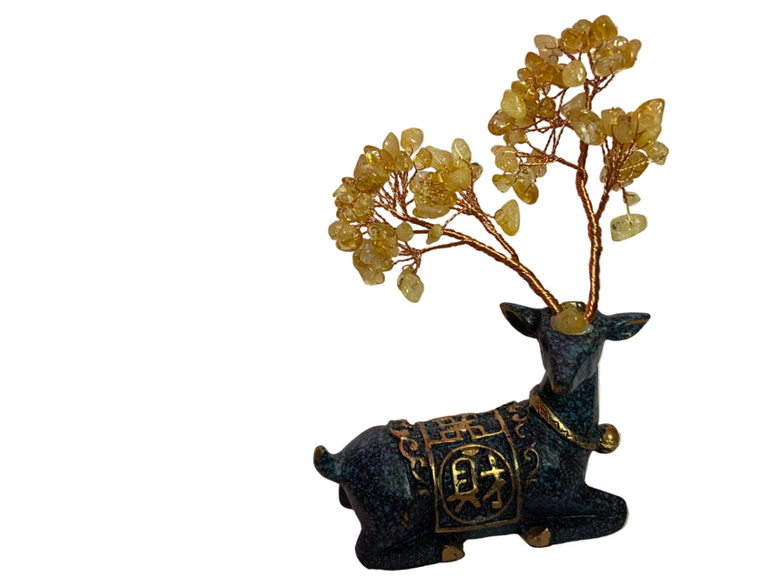 Sitting Deer Tree | Home Decor