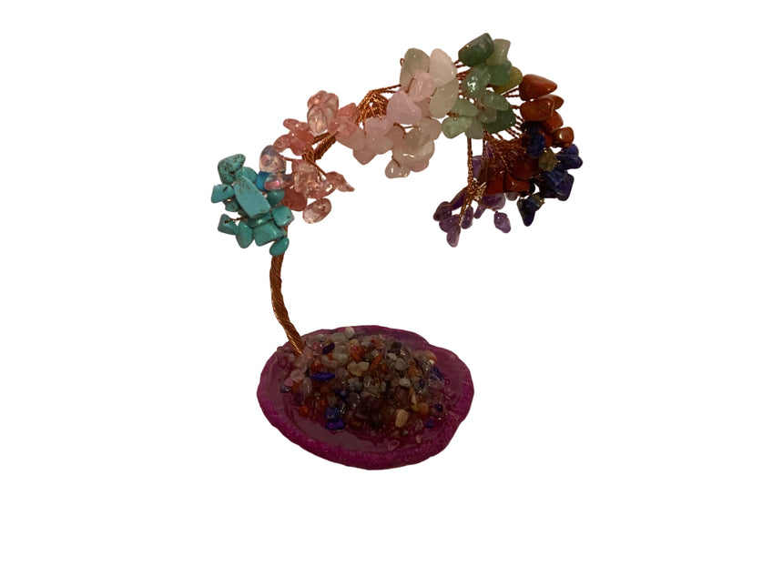 Charka Tree with Crazy Agate base | Home Decor