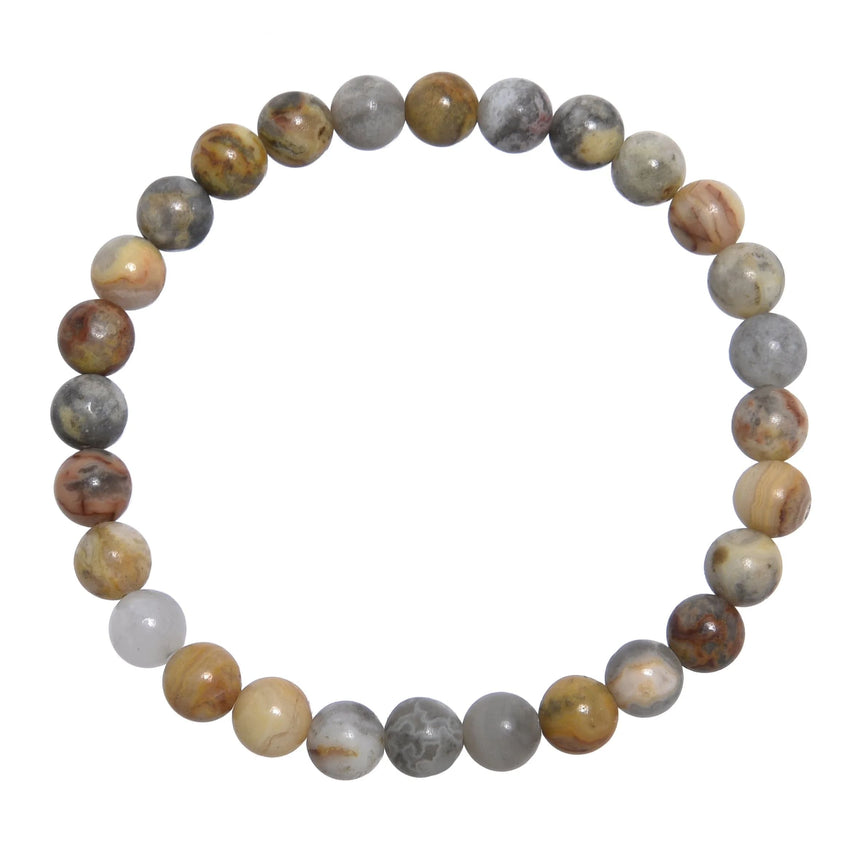 Crazy Lace Yellow Agate | Bracelet