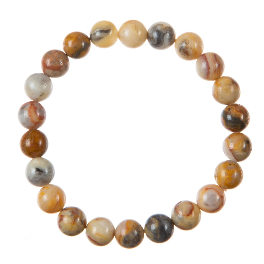 Crazy Lace Yellow Agate | Bracelet