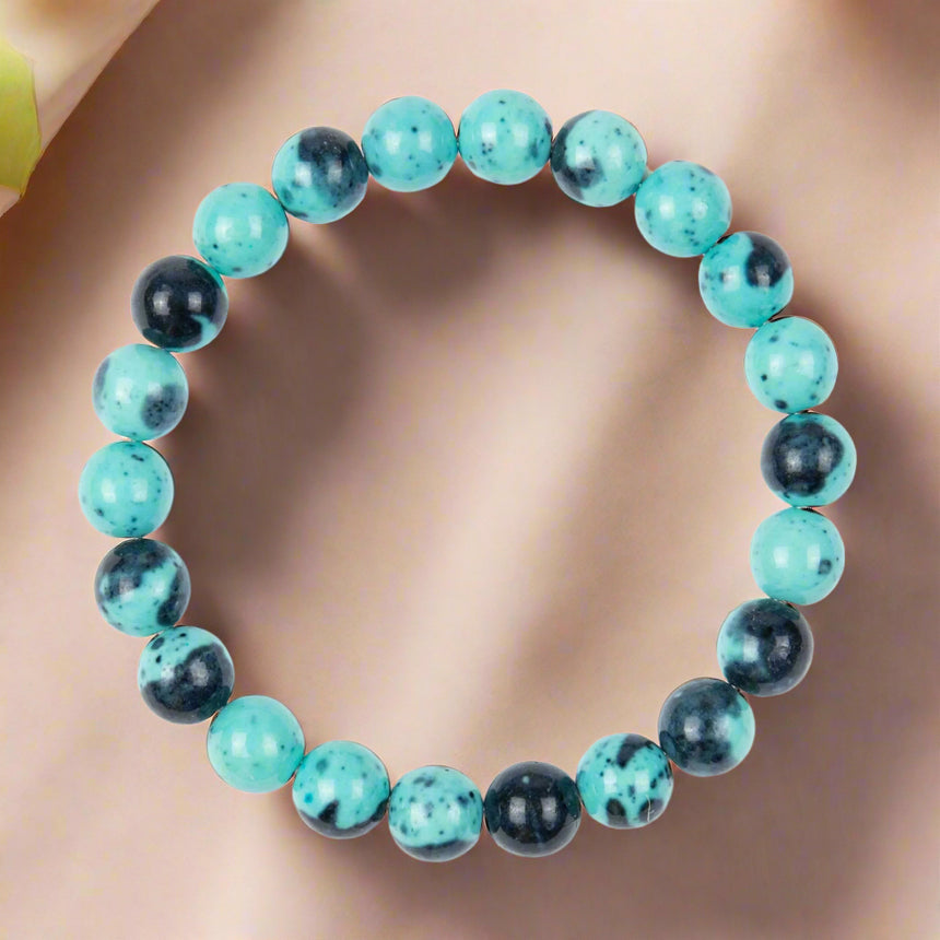 Cyan Black Rain | Bracelet