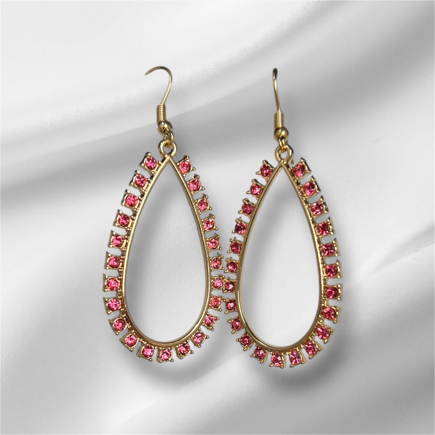 Pink Champagne Drops | Earrings