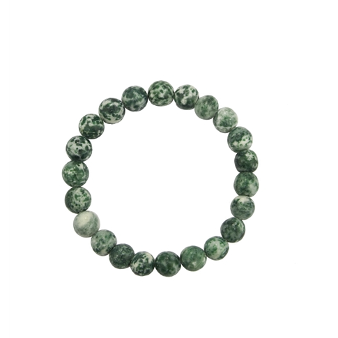 Jaspe verde pinto  | Bracelet