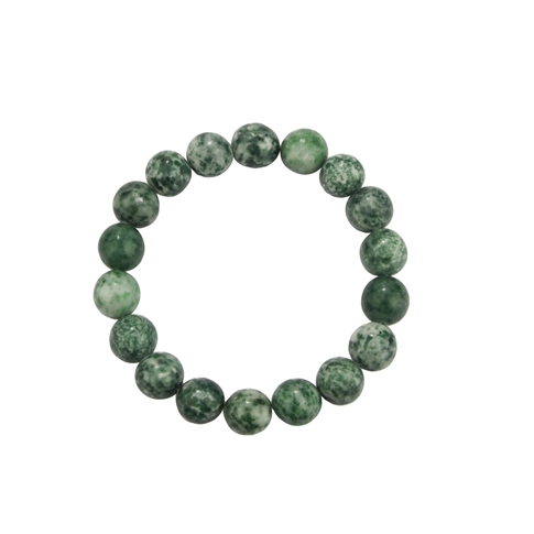 Jaspe verde pinto  | Bracelet